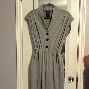 NWOT grey Nooworks Magic suit jumpsuit sz M